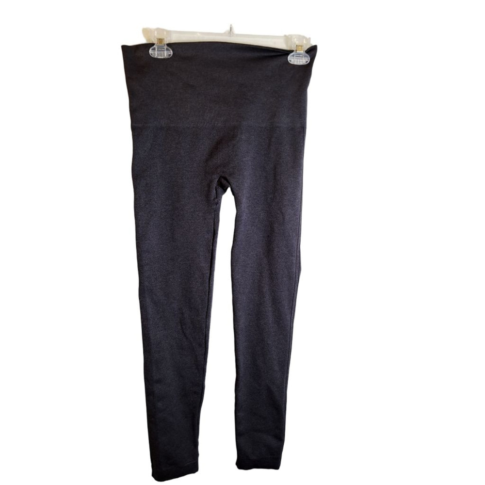 SPANX look at me now Charcoal Size XL slimming shaping activewear leggings - Picture 2 of 3